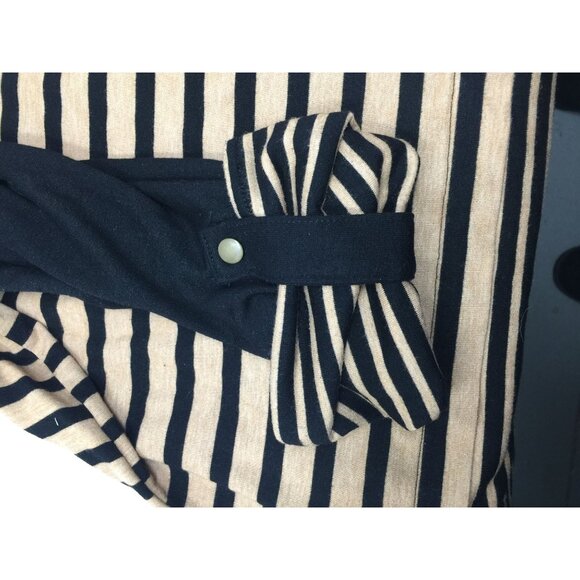 Ruby Rd Womens Black and Brown Long Sleeved Striped Shirt Size 1X - Picture 7 of 7